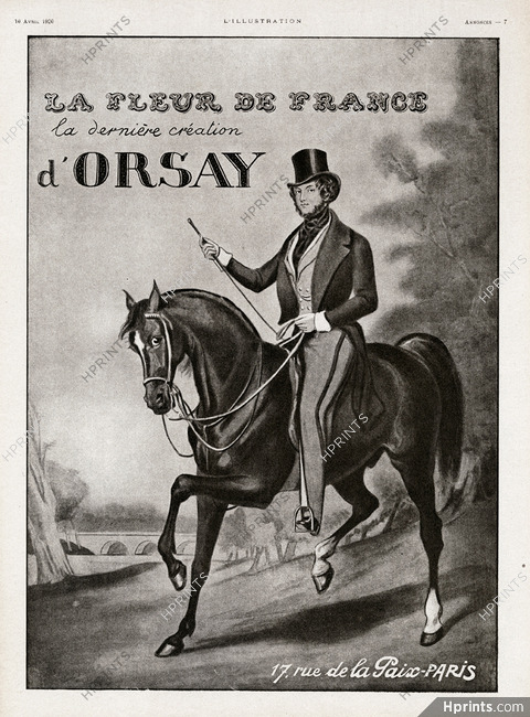 D'Orsay (Perfumes) 1920 Fleur de France, Horse, Dandy (L)