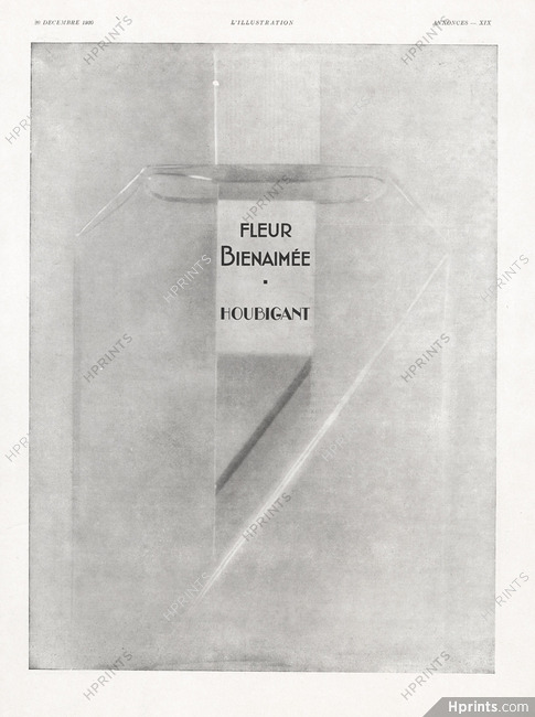 Houbigant (Perfumes) 1930 Fleur Bienaimée