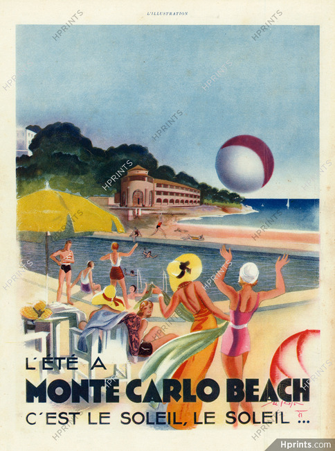Monte Carlo Beach 1932 de Roja