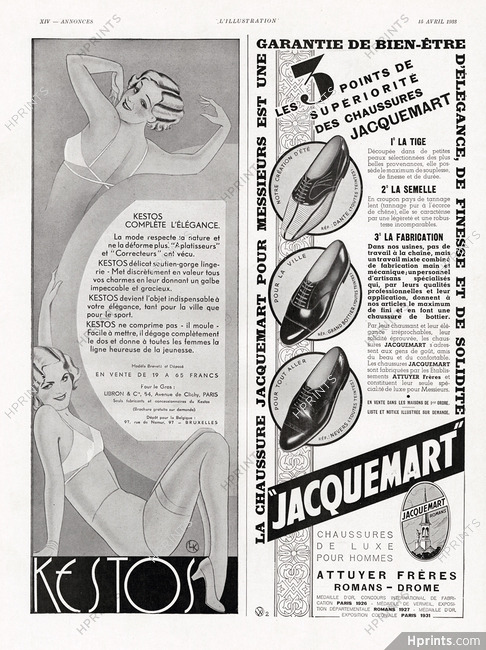Kestos & Jacquemart 1933
