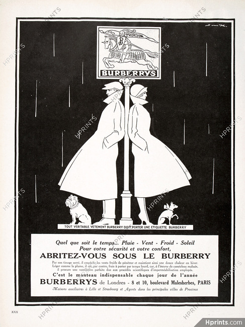 Burberrys 1928 French Bulldog
