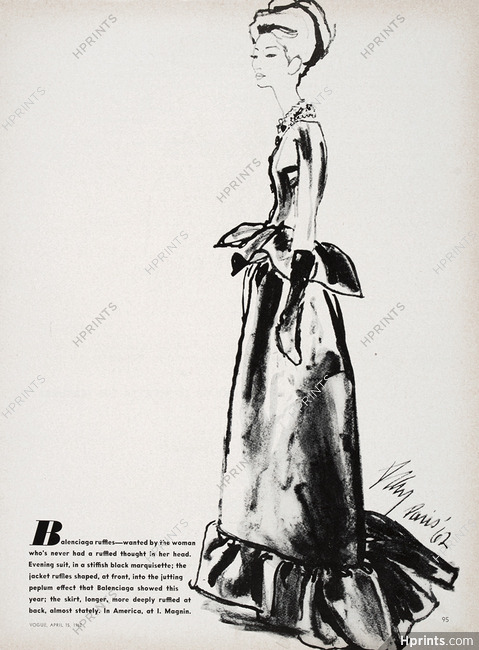 Balenciaga 1962 Evening Gown, Tod Draz