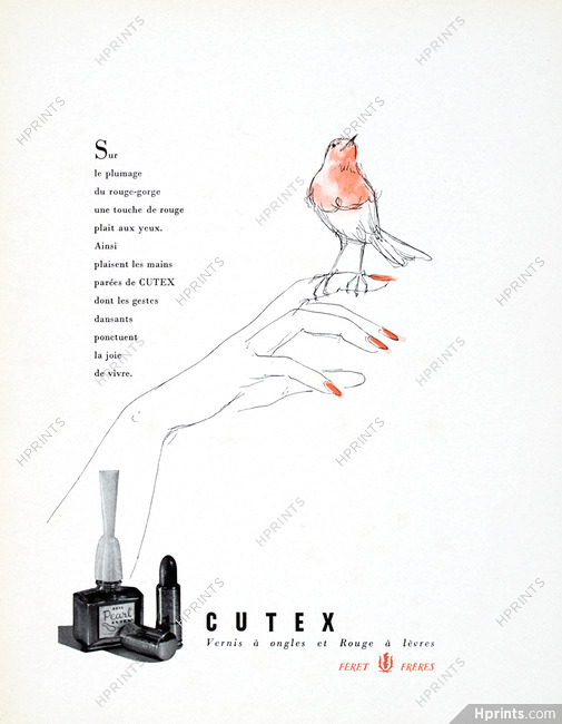 Cutex 1956 Féret, Bird