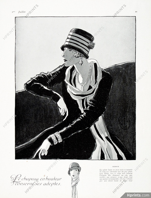 Caroline Reboux 1925 Woodruff Porter