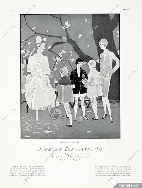Mignapouf 1927 Children Fashion, Jean Pagès