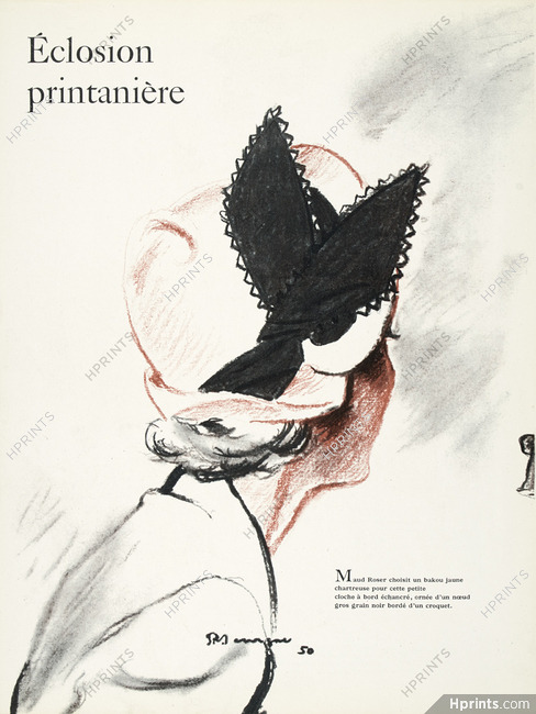 Maud Roser (Millinery) 1950 Pierre Mourgue
