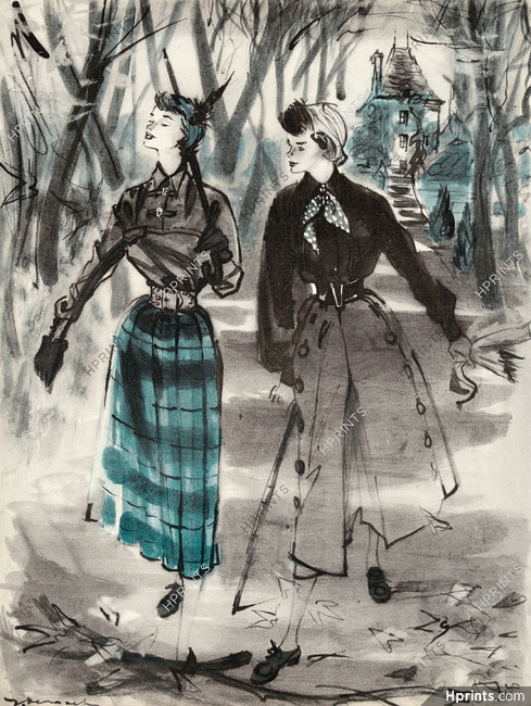 Carven, Madeleine de Rauch 1949 Jacques Demachy
