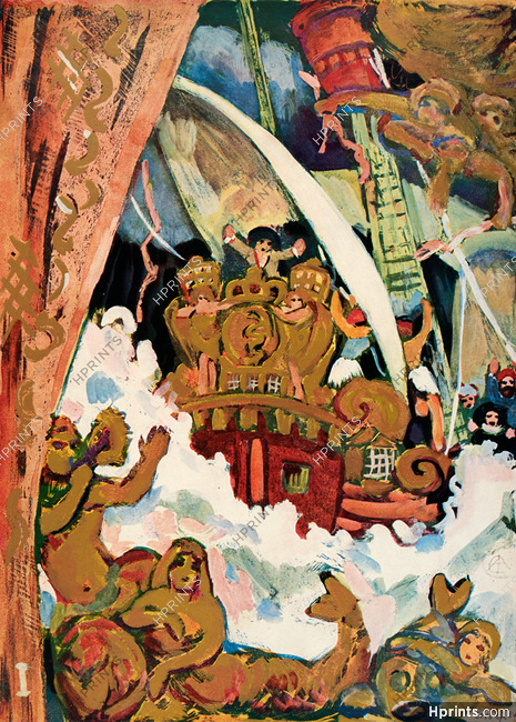 Alexandre Cingria 1943 Tempête de Shakespeare, Mermaid