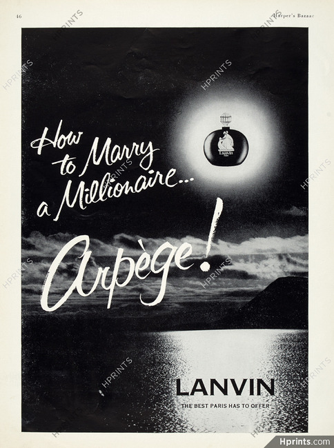 Lanvin (Perfumes) 1959 Arpège