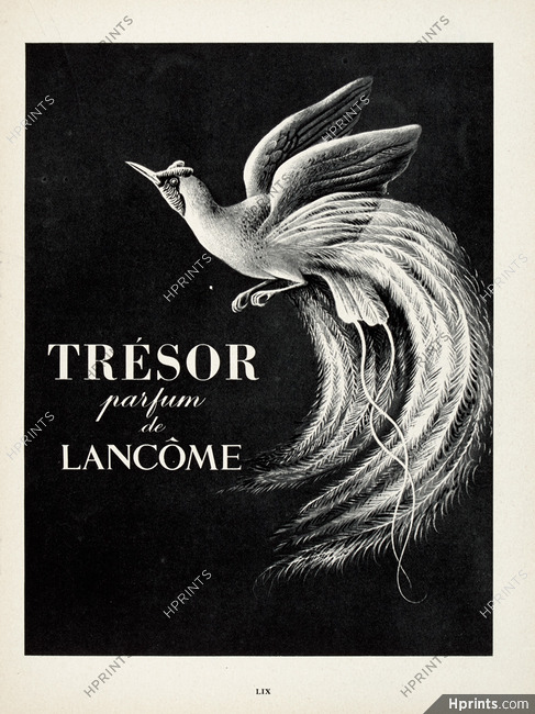 Lancôme (Perfumes) 1952 Tresor, Bird