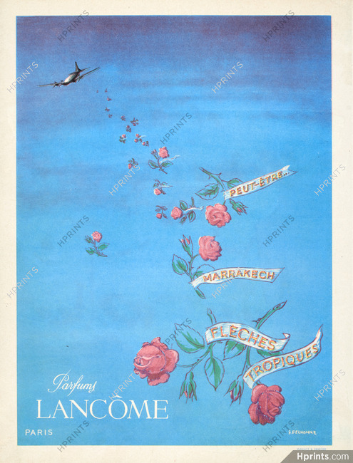 Lancôme (Perfumes) 1949 G. Delhomme