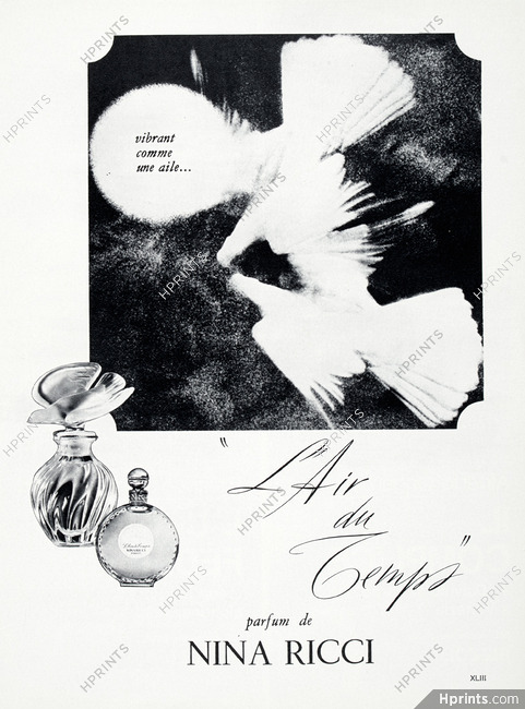 Nina Ricci (Perfumes) 1965 L'Air du Temps, Nicolas Sagesse