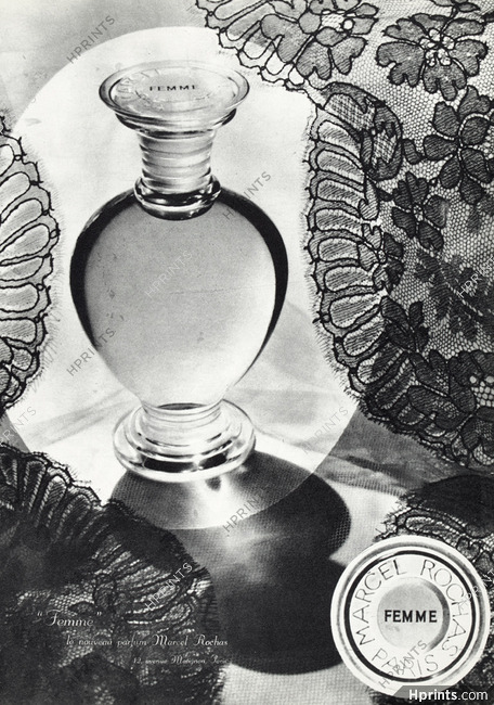 Marcel Rochas (Perfumes) 1945 Femme