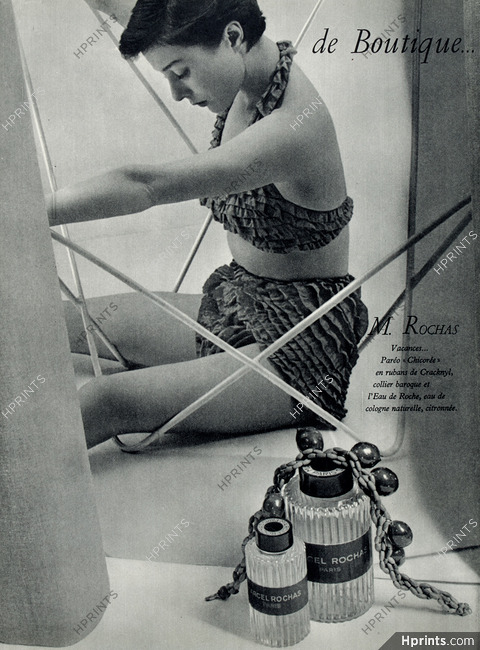 Marcel Rochas (Perfumes) 1950 Swimwear