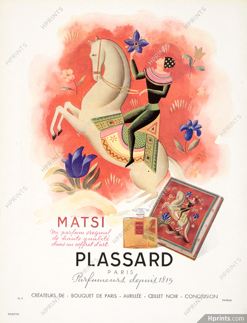 Plassard (Perfumes) 1946 Matsi