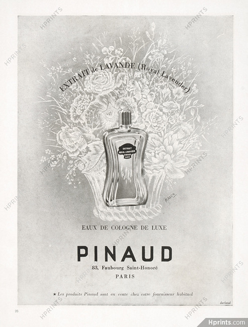 Pinaud (Perfumes) 1945 Cologne Lavande, Massa — Perfumes