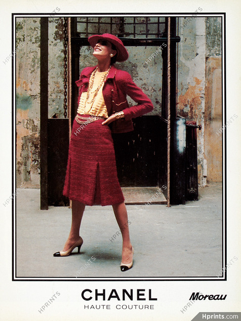 Chanel 1983 Inès de la Fressange — Clipping