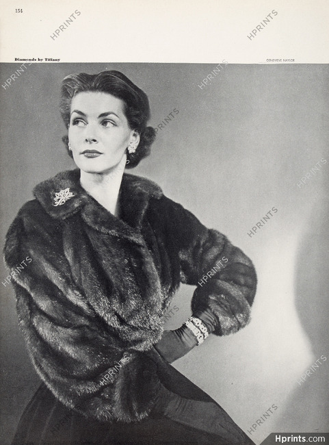 Maximilian (Fur Clothing) 1948 Diamonds by Tiffany, Photo Genevieve Naylor