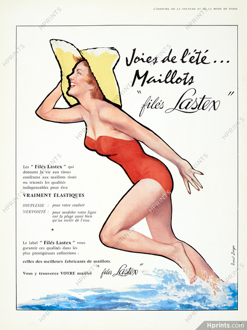 Filés Lastex (Swimwear) 1957 David Berger