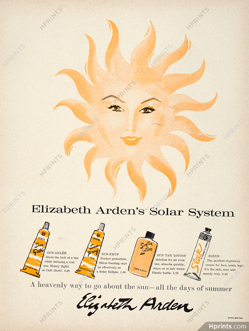Elizabeth Arden 1960 Solar System