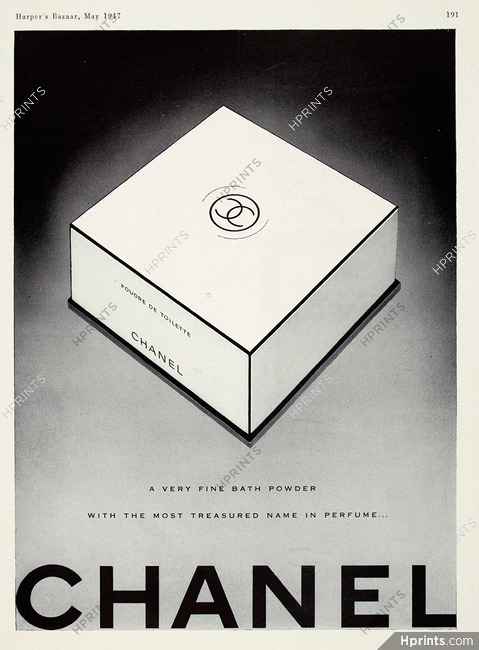 Chanel (Cosmetics) 1948 Bath Powder