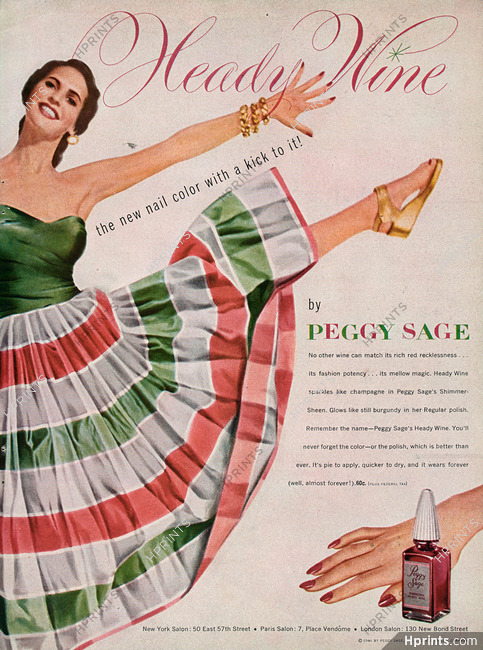 Peggy Sage 1946 Heady Wine