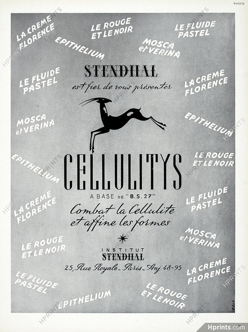 Stendhal 1951 Cellulitys