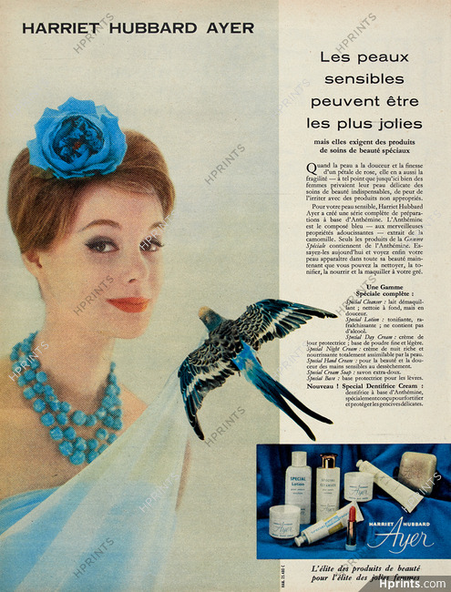 Harriet Hubbard Ayer (Cosmetics) 1960