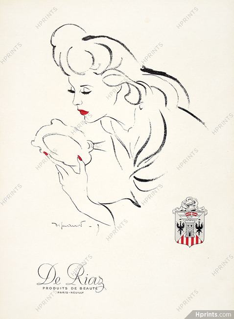 De Riaz 1944 Vignaud Lipstick
