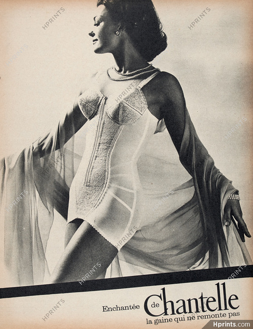 Chantelle (Lingerie) 1964 Combiné — Advertisement