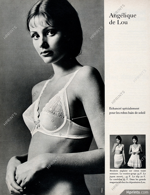 Lou 1970 Junior Bra — Advertisement