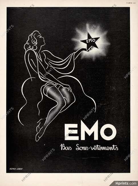Emo (Lingerie) 1947 Stockings