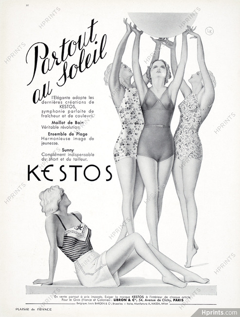 Kestos (Swimwear) 1937