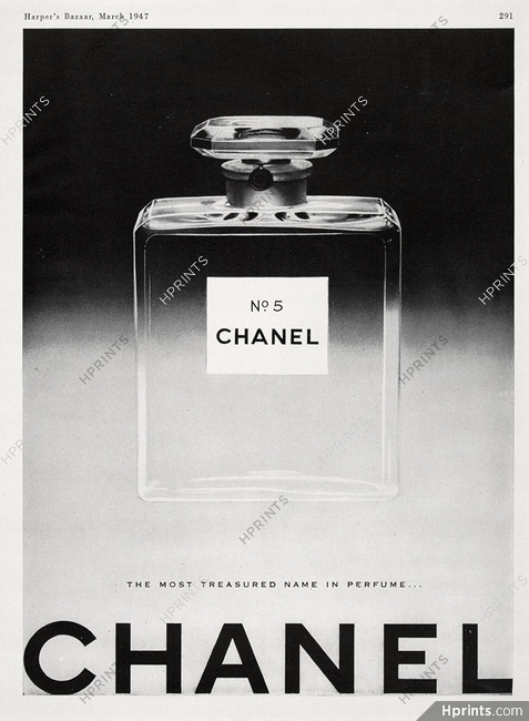 Chanel (Perfumes) 1947 Numéro 5, The most treasured name in