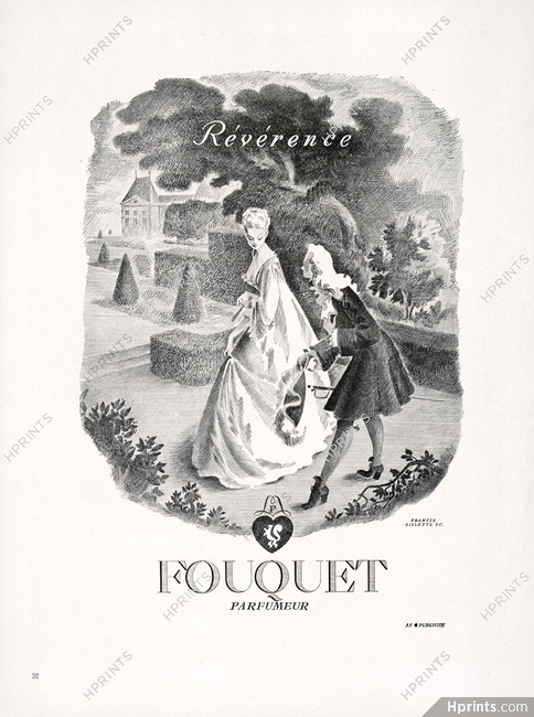 Fouquet (Perfumes) 1945 Révérence, Francis Gilletta