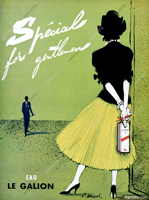 Le Galion 1956 Spécial for Gentlemen, Maurel (Version Colored)