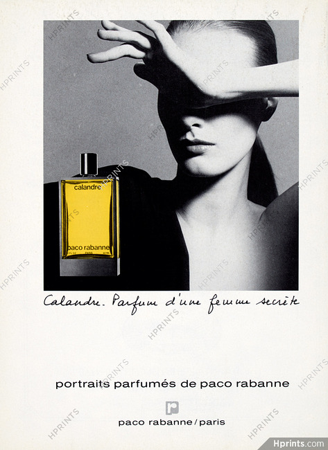 Paco Rabanne (Perfumes) 1985 Calandre