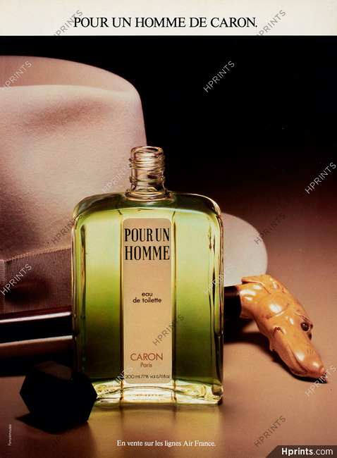 Caron (Perfumes) 1982 Pour un homme