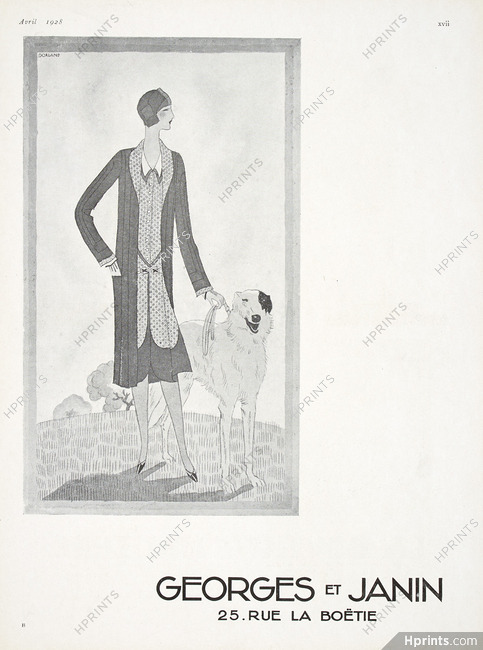 Georges et Janin (Couture) 1928 Greyhound