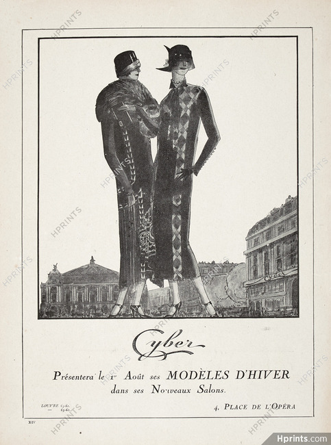 Cyber (Couture) 1924 Opéra Garnier