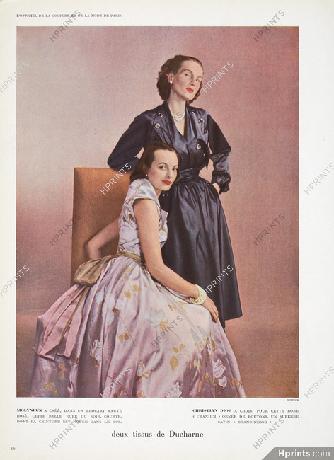 Molyneux & Christian Dior 1949 Ducharne