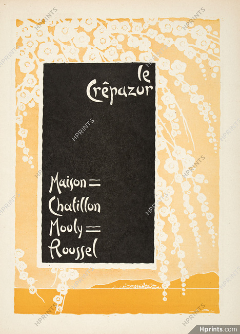Chatillon Mouly Roussel 1927 Crêpazur