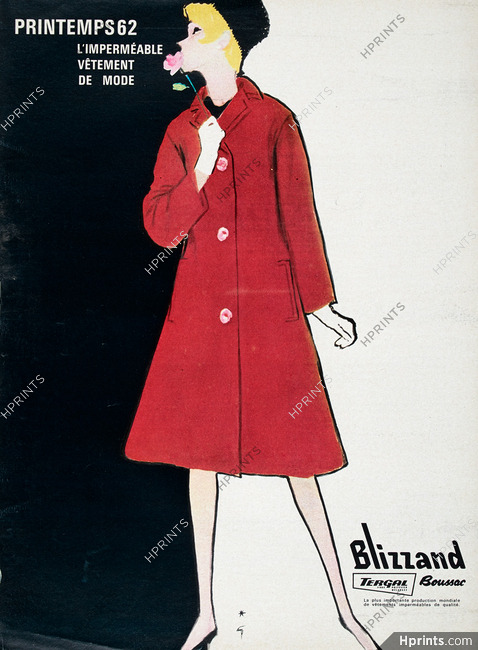 Blizzand (Clothing) 1962 René Gruau