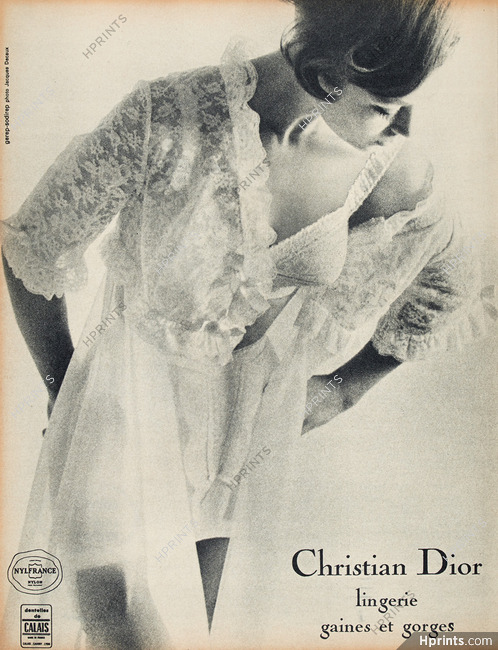 Christian Dior (Lingerie) 1964 Babydoll Nightie