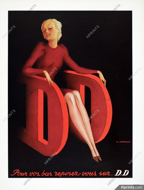 DD - Doré Doré (Stockings) 1947 L. Gadoud
