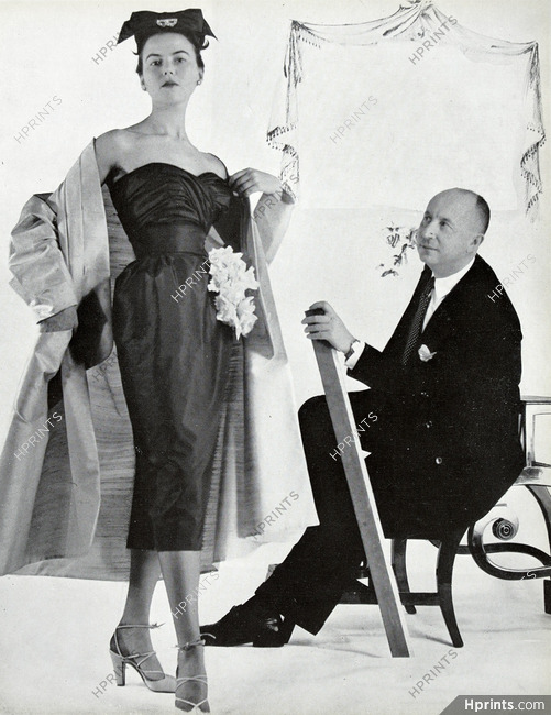 Literaire kunsten Uitsluiting Pidgin Christian Dior 1951 Mr Dior Portrait, Evening Gown