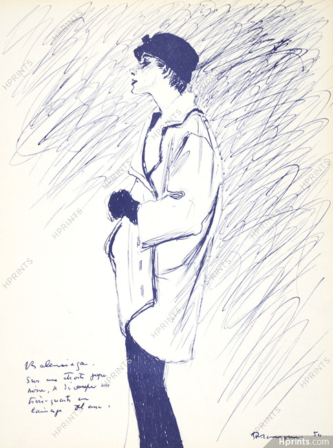Balenciaga 1954 Pierre Mourgue, Coat