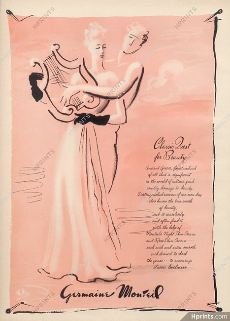Germaine Monteil (Cosmetics) 1944 René Bouët-Willaumez