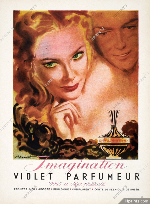 Violet (Perfumes) 1946 "Imagination" Brénot