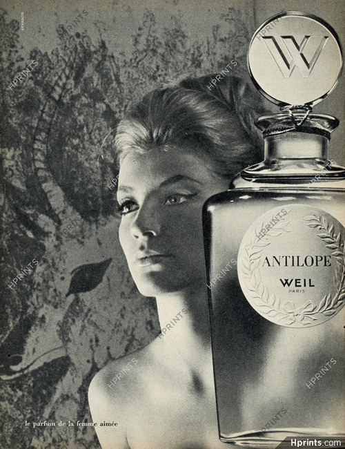 Weil (Perfumes) 1963 Antilope